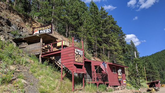 the entrance to the broken boot goldmine 