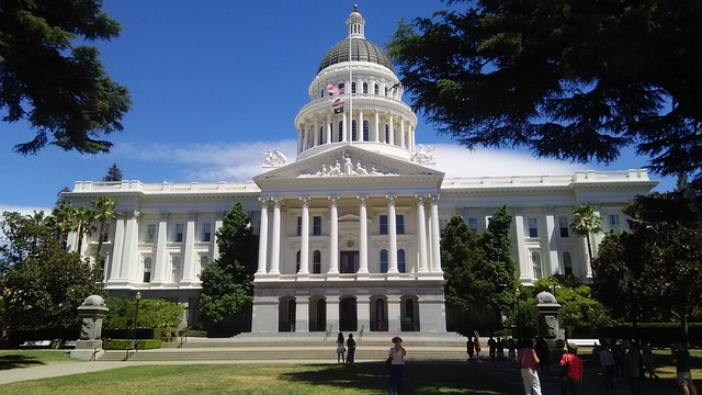 California state capitol building