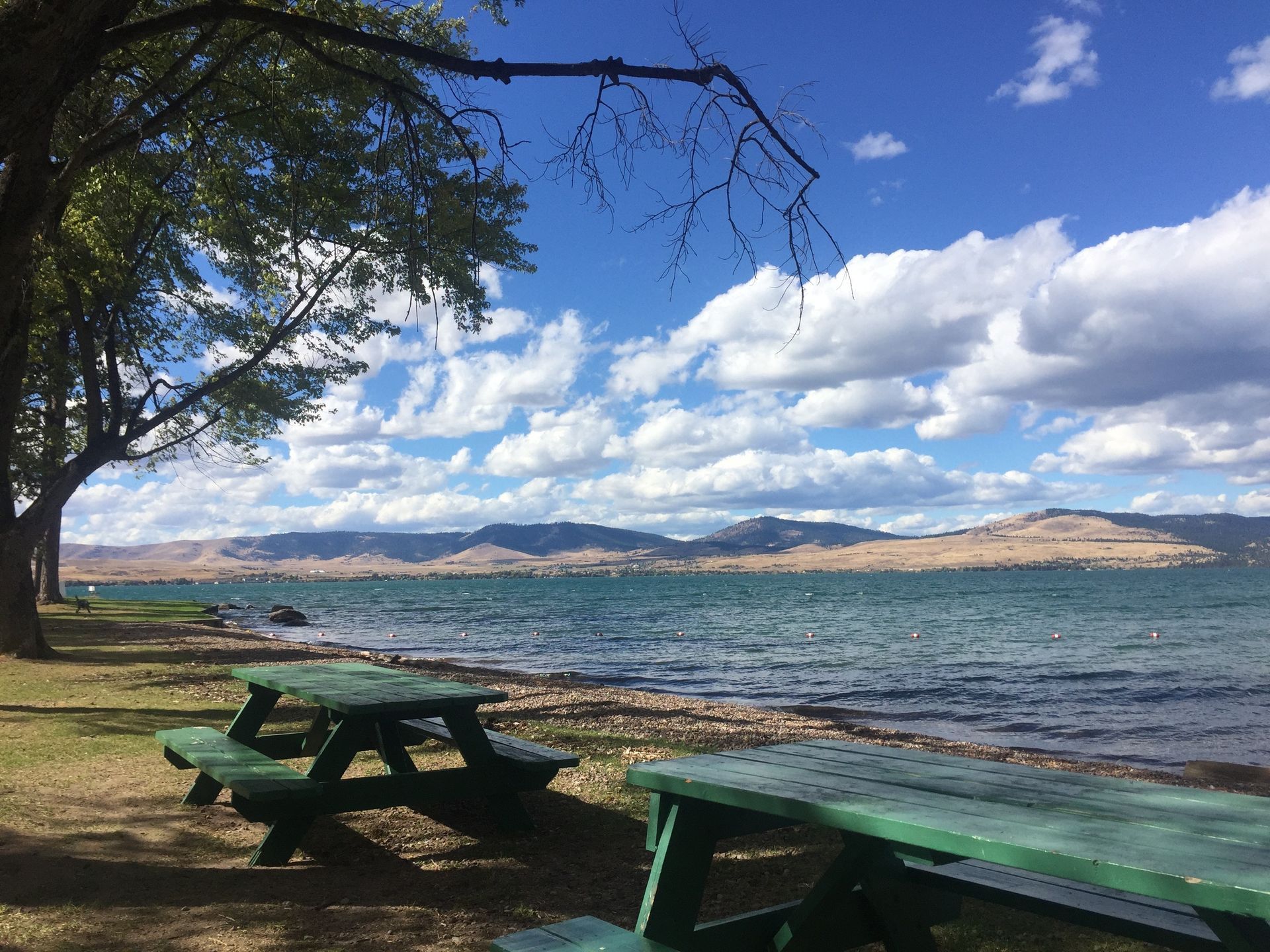 Flathead Lake on the Flathead Indian Reservation