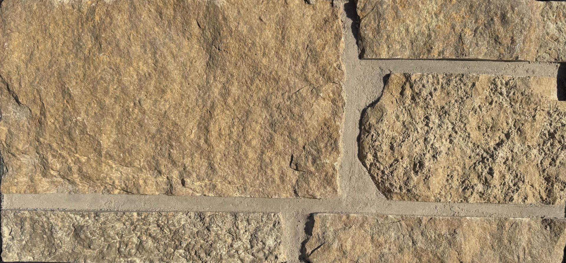 El Dorado Dimensional Veneer Sample Board at Silverdale Quality Stone