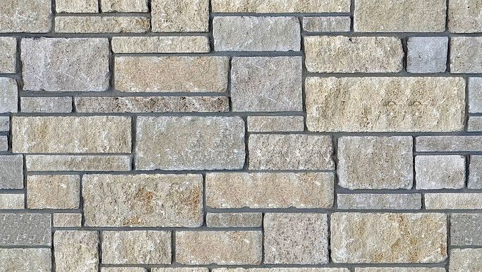 Prairie Shell Dimensional Veneer Sample Board at Silverdale Quality Stone