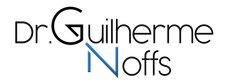 Um logotipo para um médico chamado dr. Guilherme Noffs