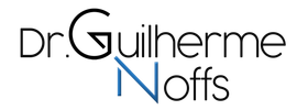 Um logotipo para um médico chamado dr. Guilherme Noffs