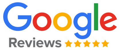 Um logotipo do Google que diz `` google reviews '' em um fundo branco.