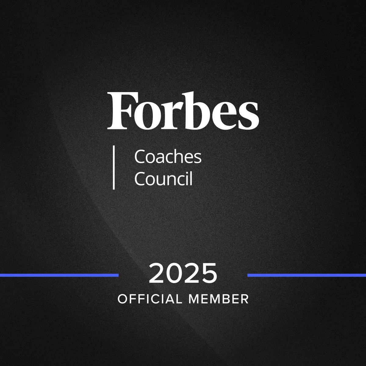 Round White Forbes Coaches Council Logo 2023