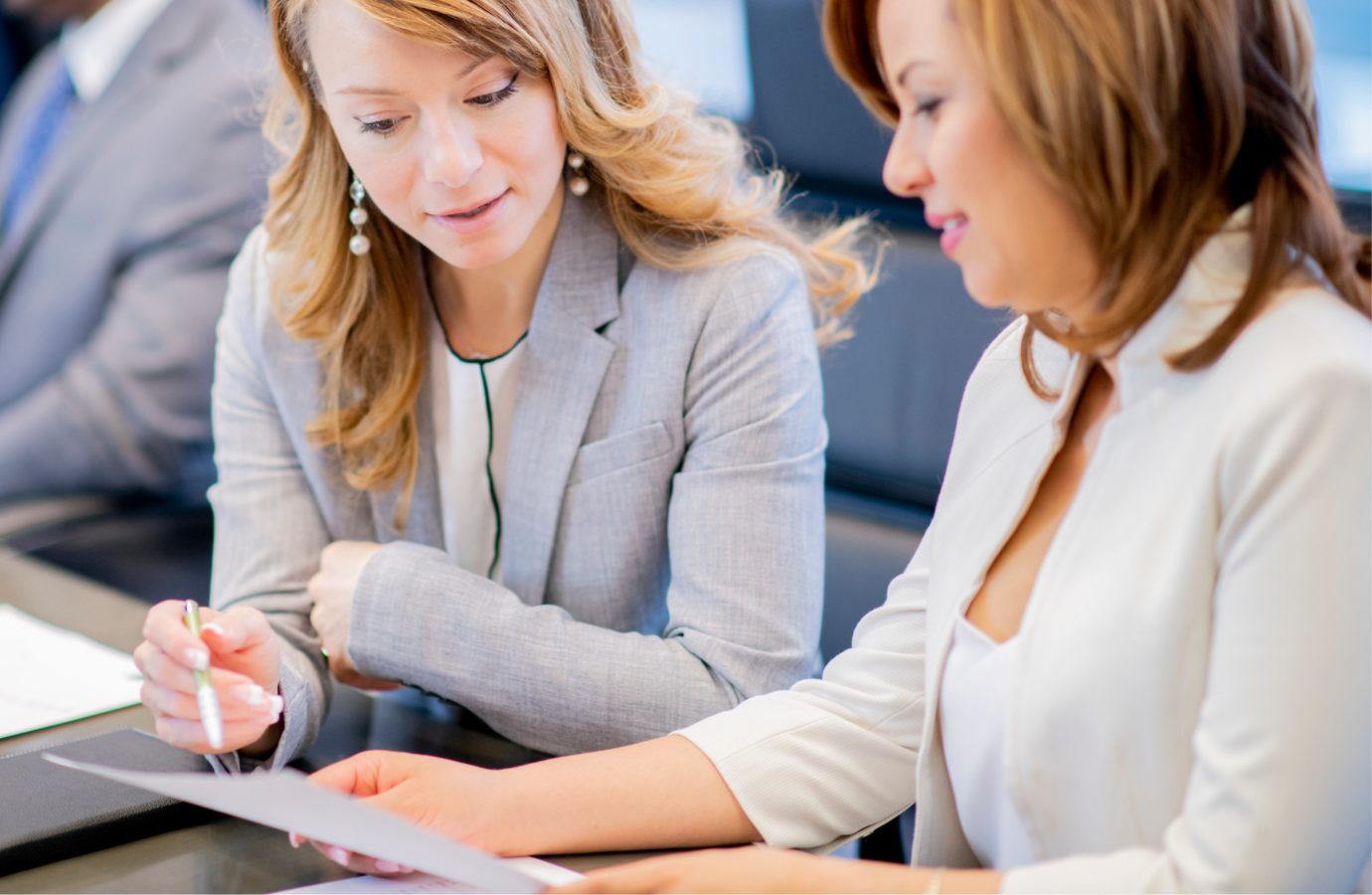 Women collaborating