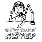 we're talking azyep logo