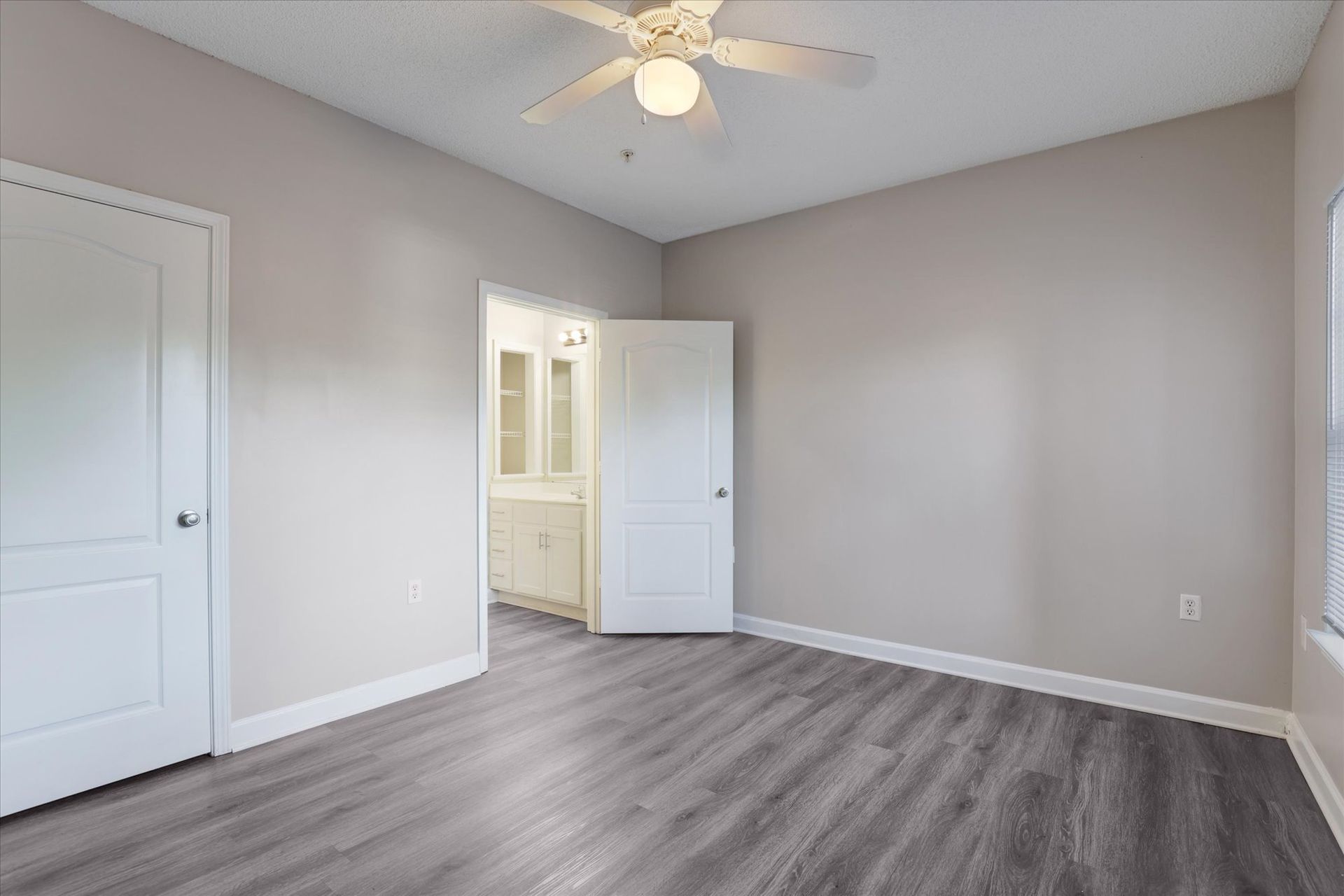 beautifully remodeled bedroom