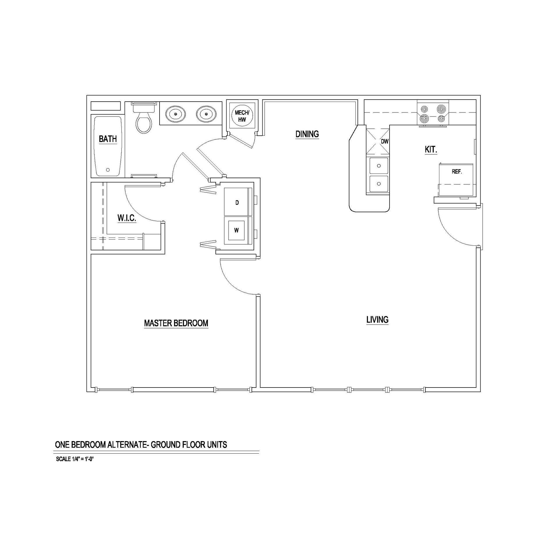 One Bedroom Alternate