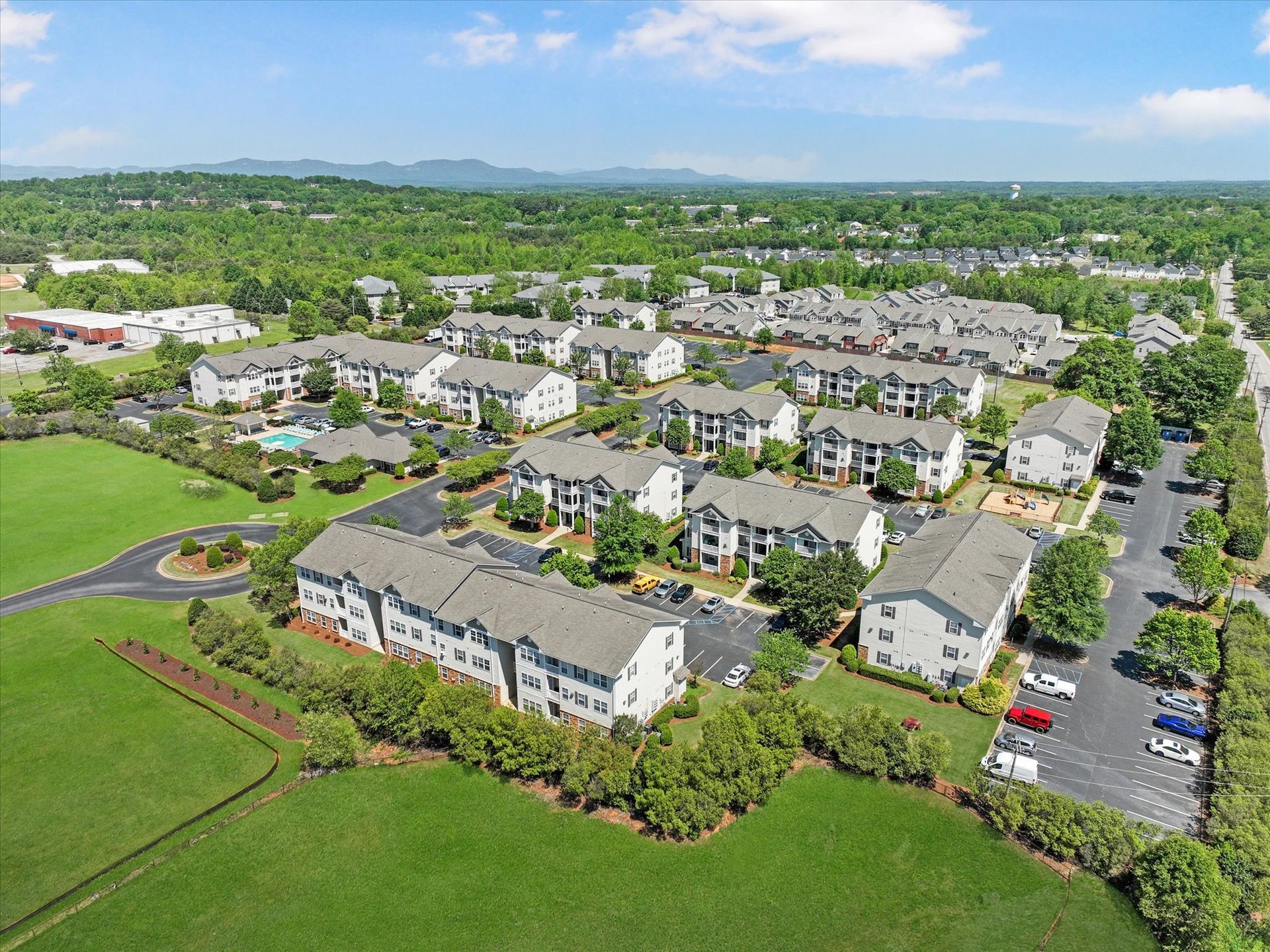 aerial view