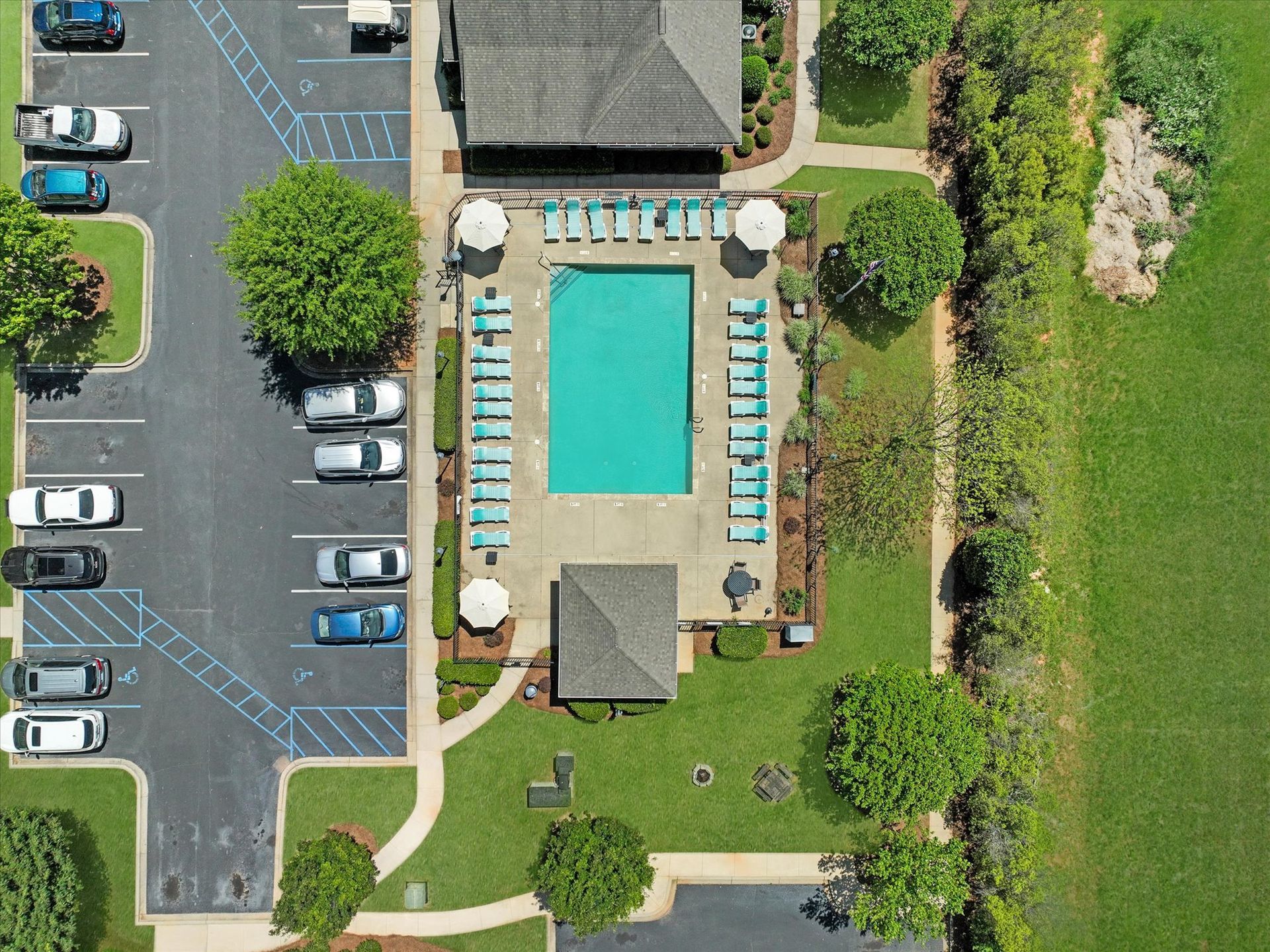 birdseye view of the preserve at west view