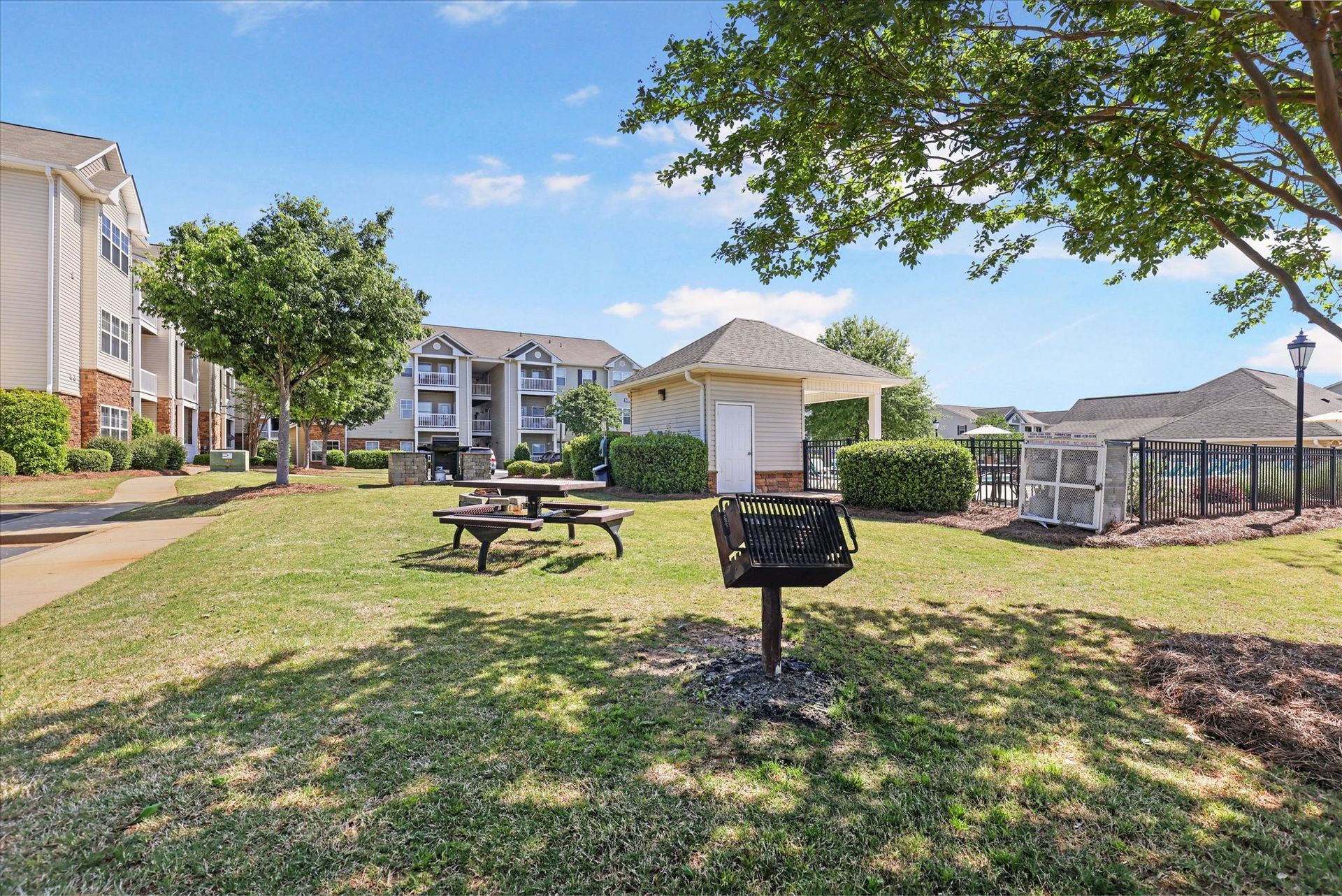 outdoor picnic area