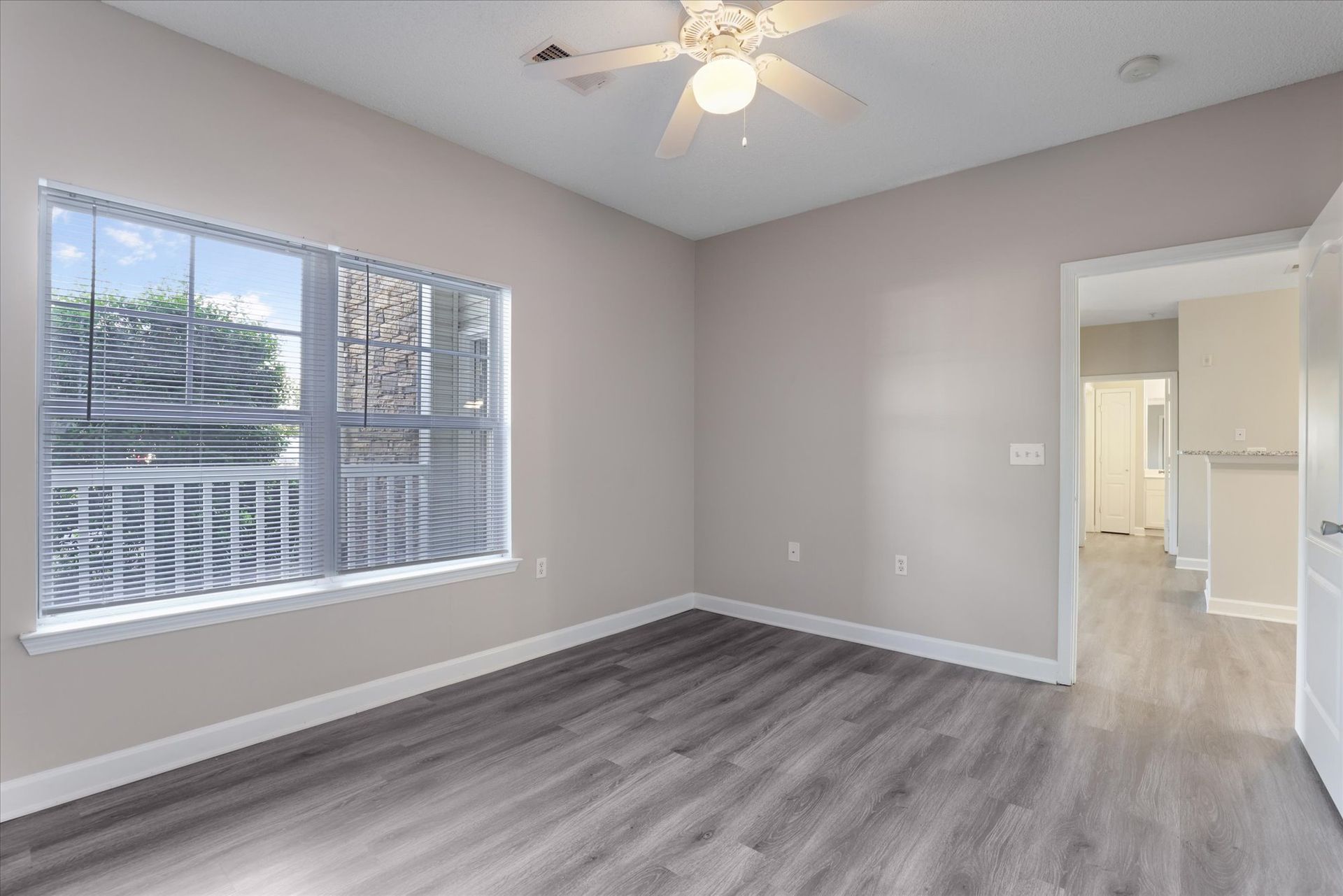 unfurnished unit