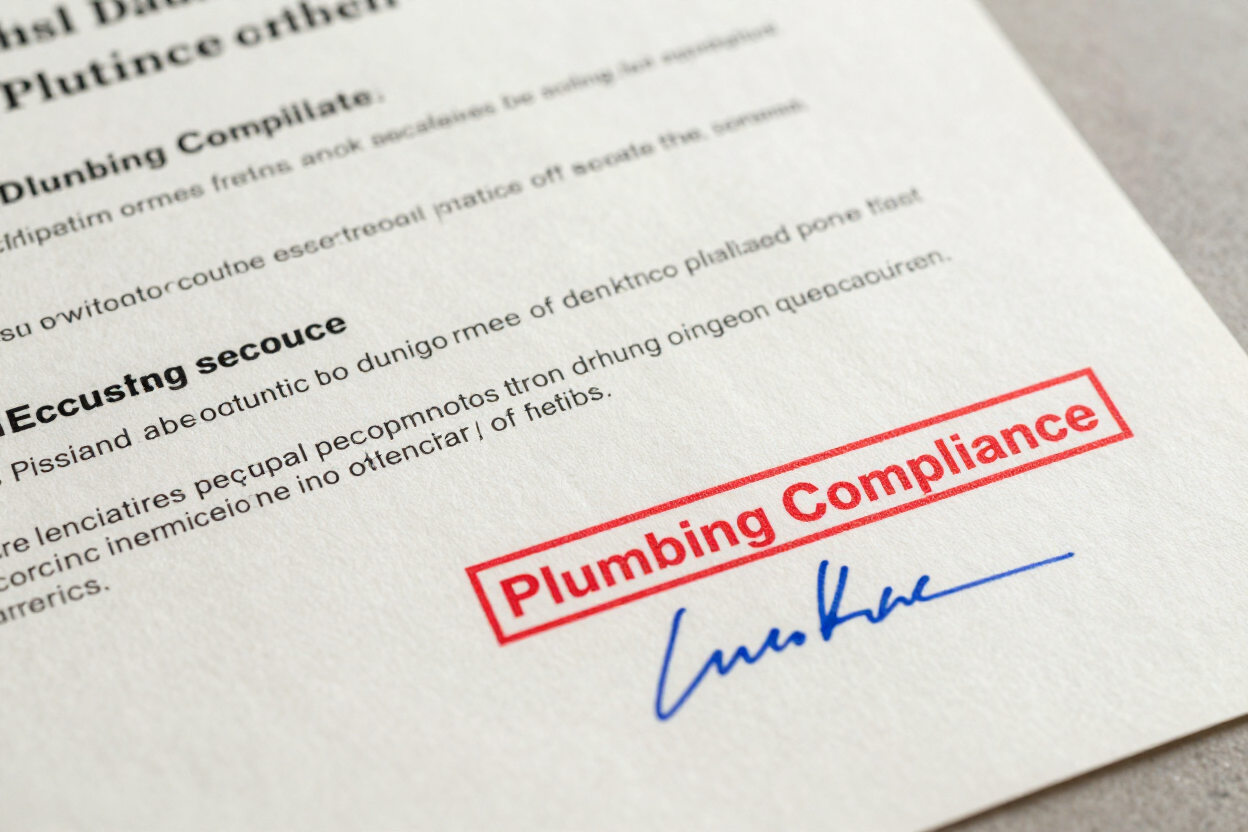 Plumbing COC certificate Stilbaai