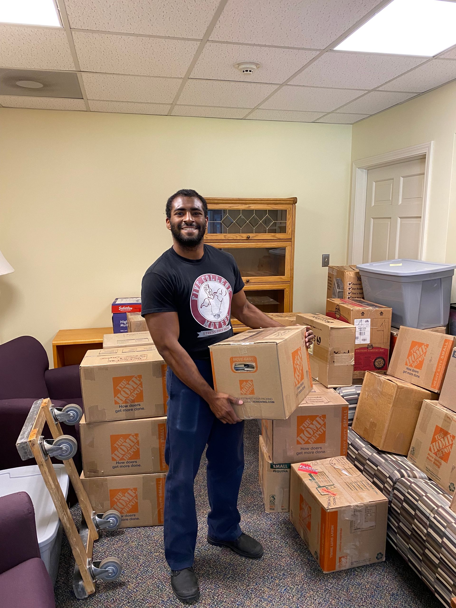 Local Moving Services in Atkins Corner Five College Movers