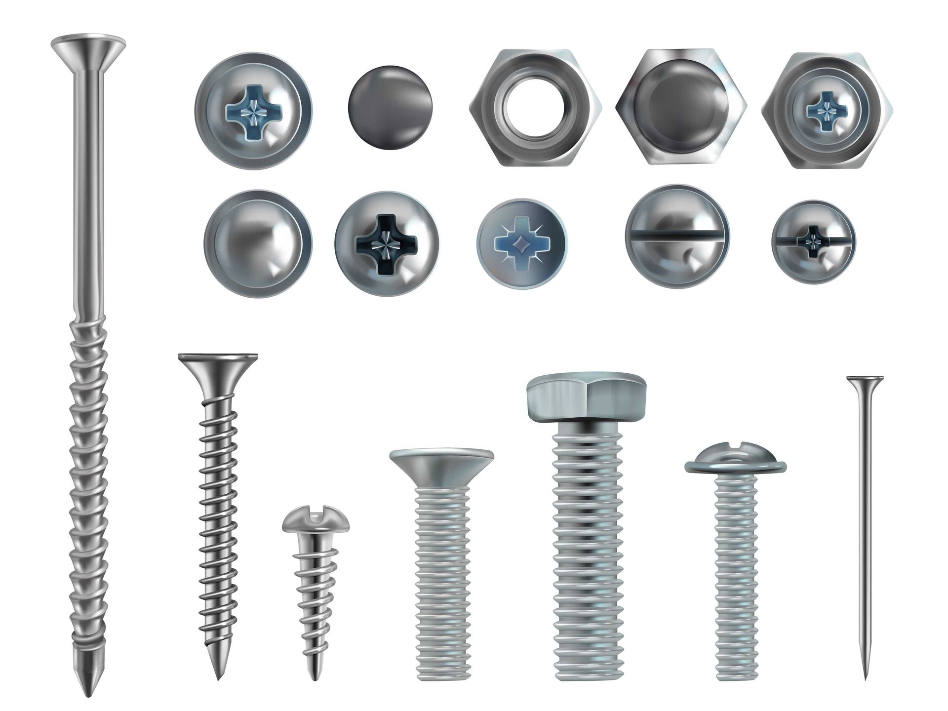 Las funciones de los distintos tornillos