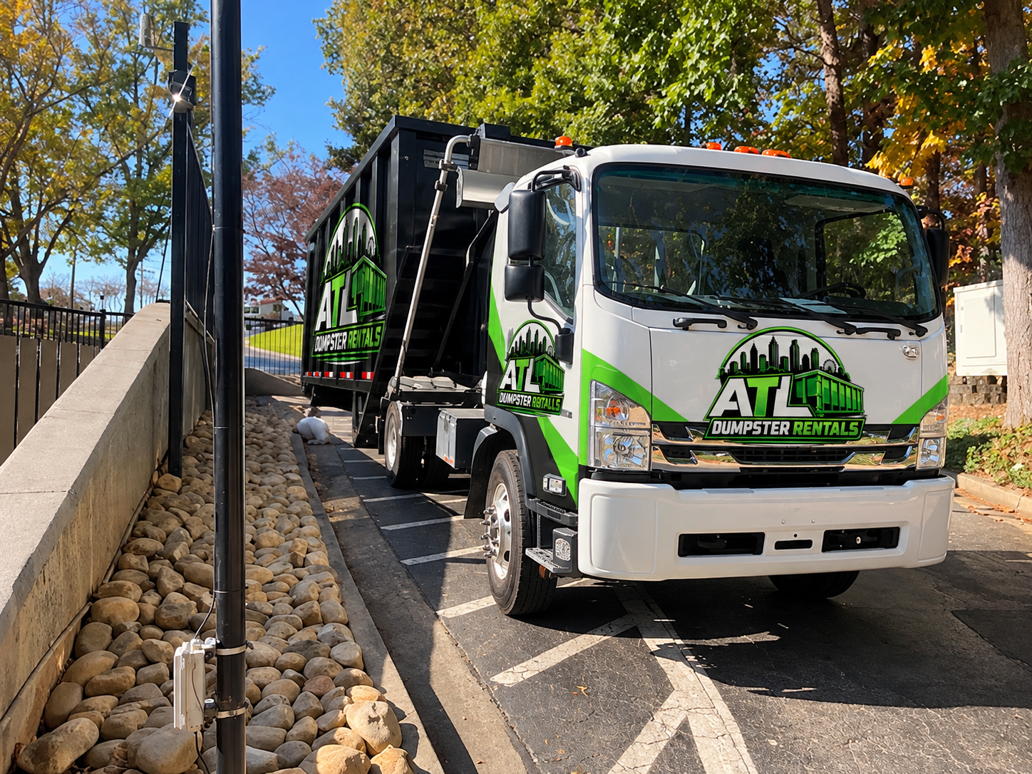 ATL Dumpster Rentals roll-off dumpster service in Atlanta Georgia