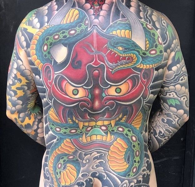 Full Back Tattoo — Olympia, WA — Lo and Behold Tattoo