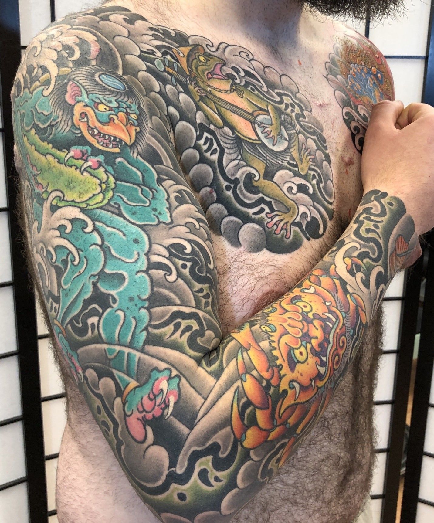 Full Arm Tattoo — Olympia, WA — Lo and Behold Tattoo