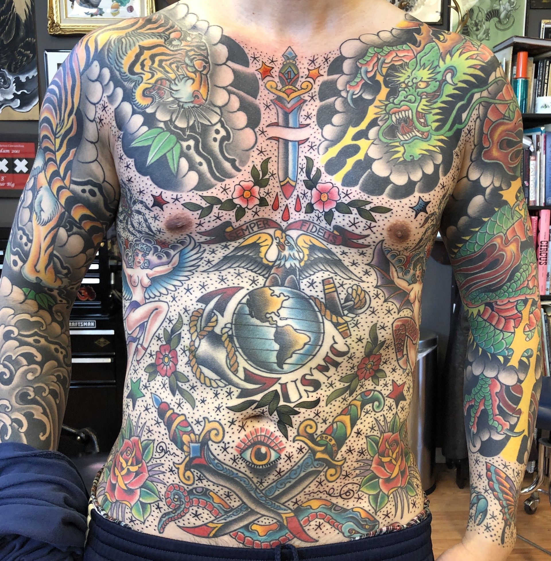 Full Body Tattoo — Olympia, WA — Lo and Behold Tattoo