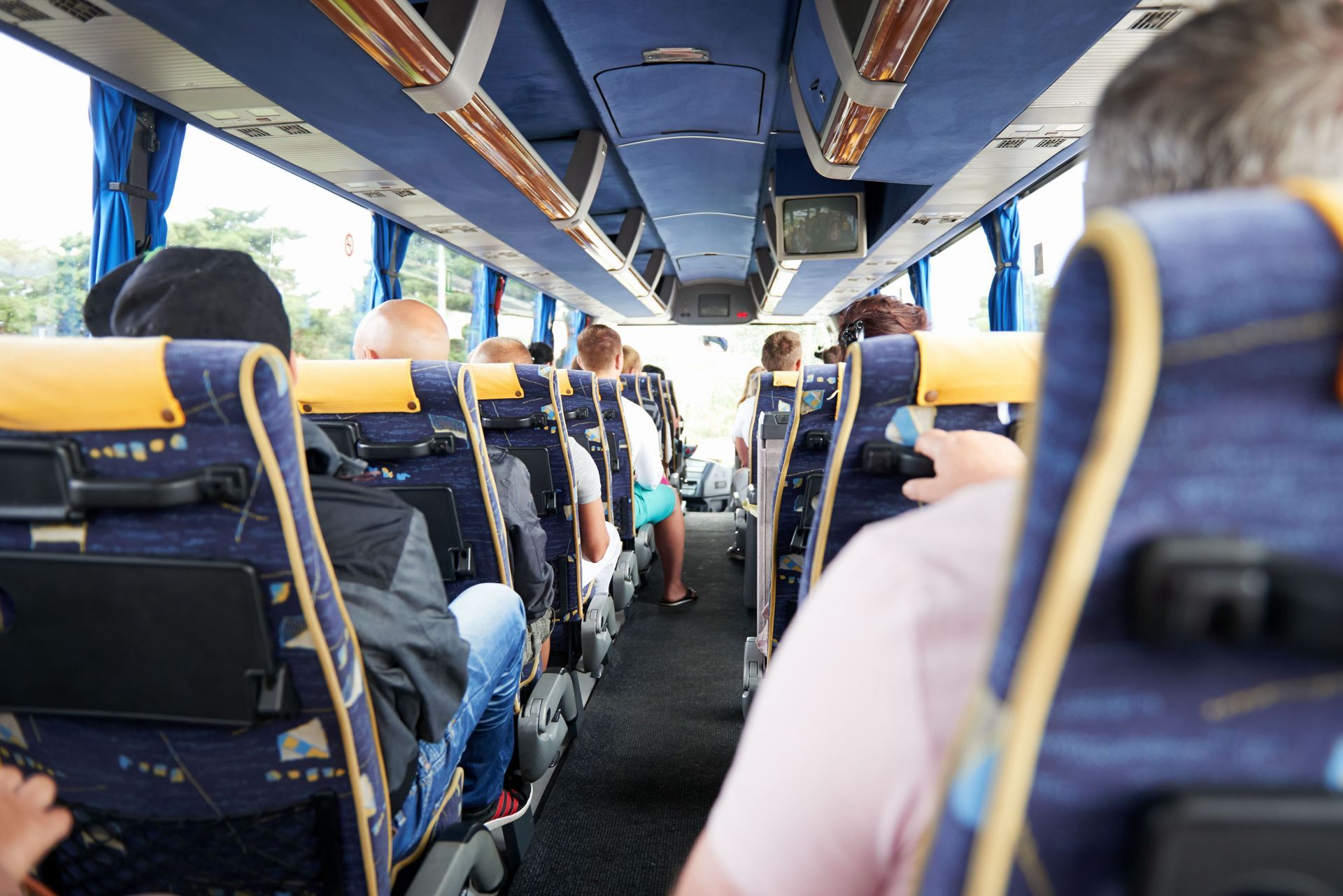 Fernbus am Meer