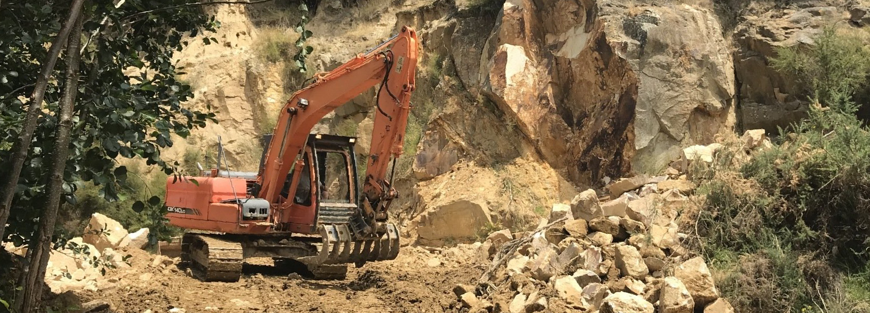 Excavating Stone
