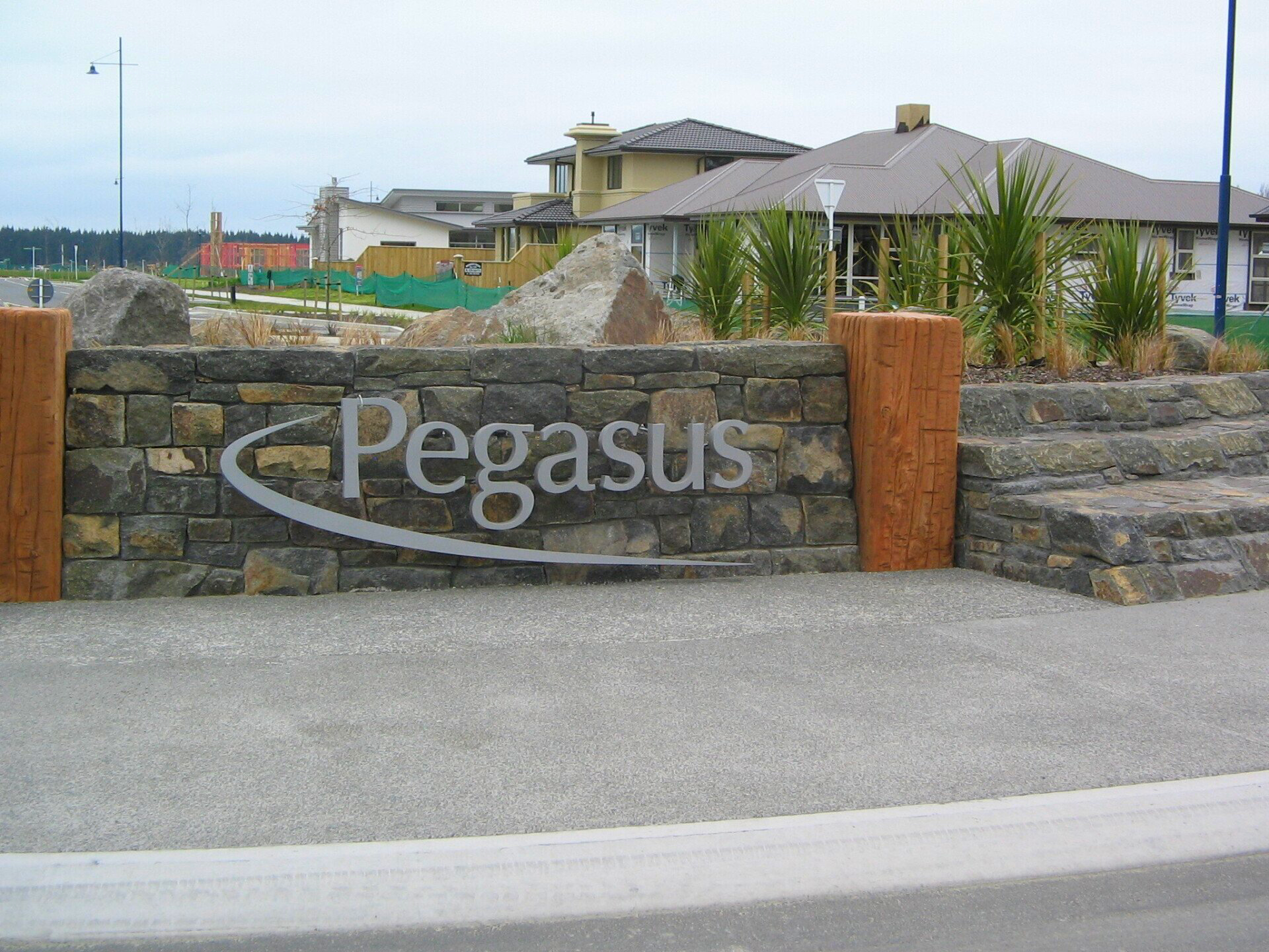 Pegasus Stone Entrance