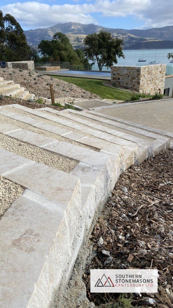 sandstone steps