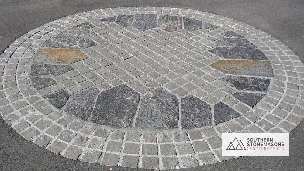 schist paving stonemason