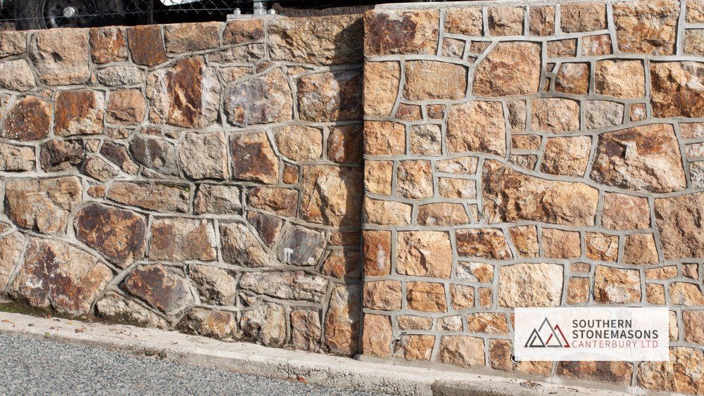 tuff red stone heritage wall