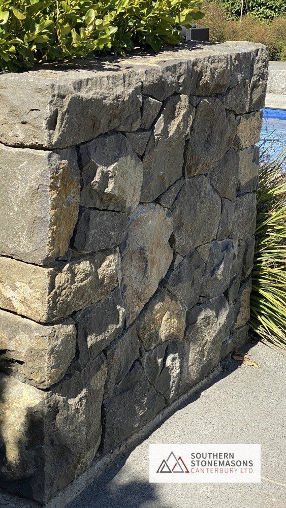 Oxford grey stone wall