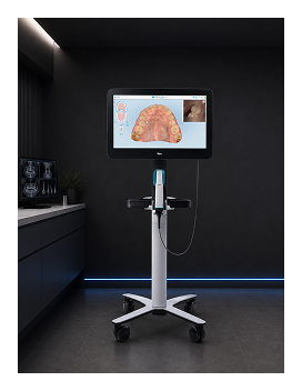 Intraoral digital scanner used instead of impression putty at Yonsei Baro, Seoul