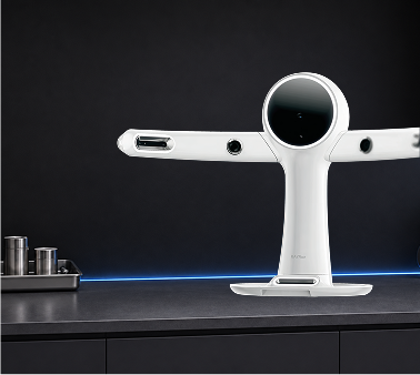 RAY Face 3D face scanner recording facial form at Yonsei Baro, Seoul