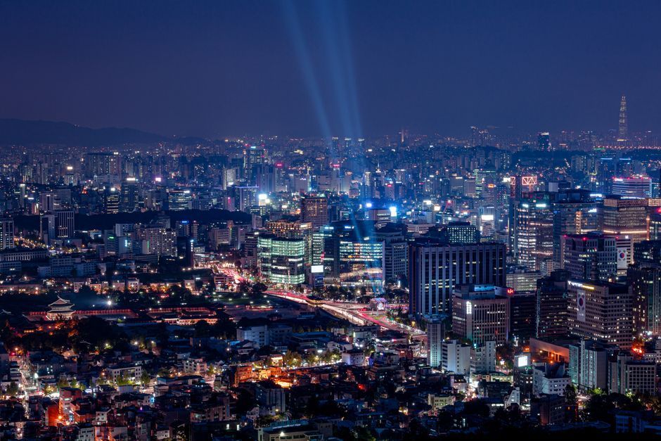 Illustrative stock photo of the Seoul cityscape