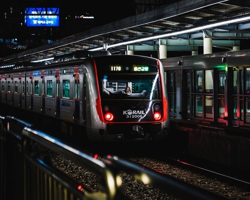 Illustrative stock photo of a subway station in Seoul