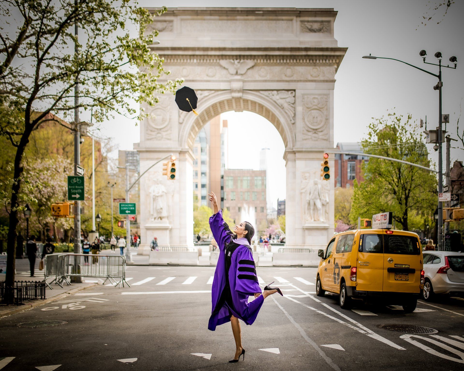NYC Graduation Photoshoot | NYC Graduation Photographer | NY College Graduation Photos |