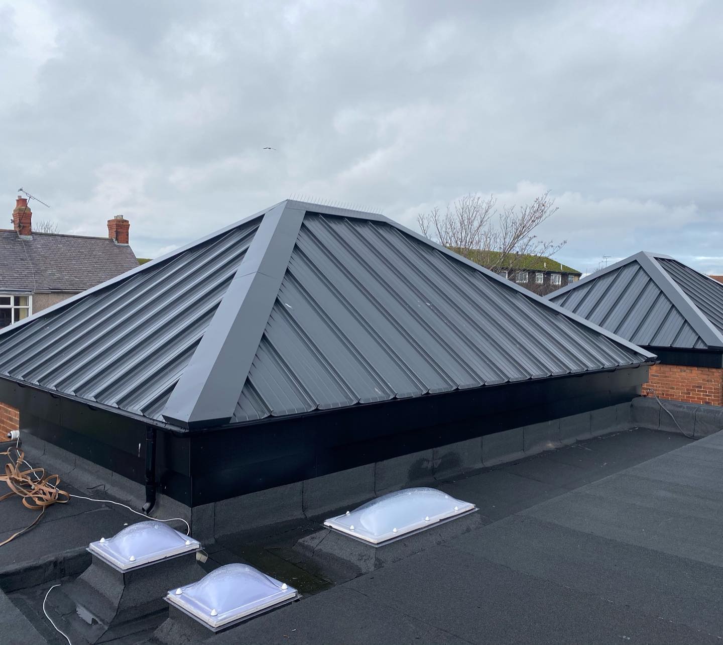 asbestos roof replacement