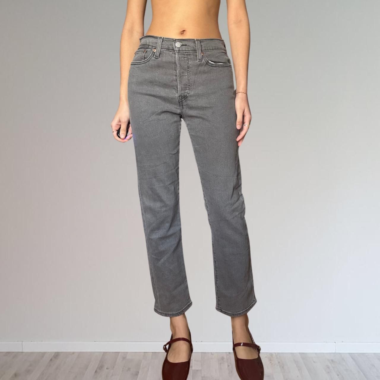 Grey Levi wedgie straight W28