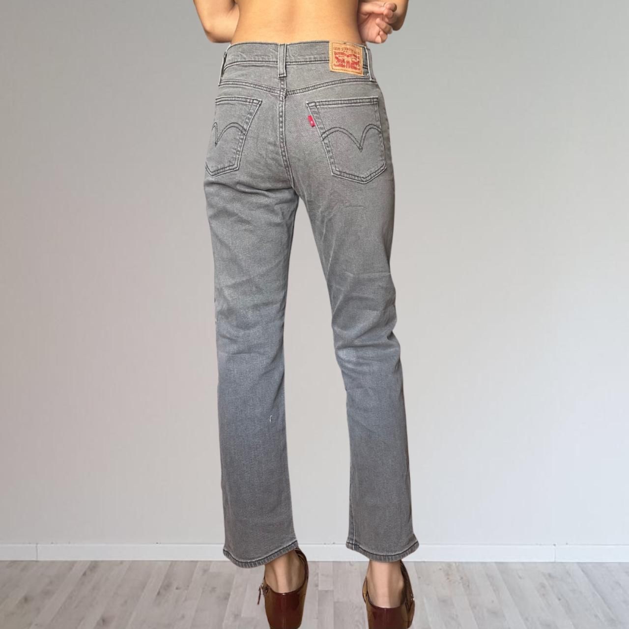 Grey Levi wedgie straight W28