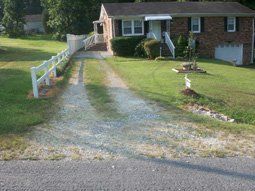 Before Driveway Asphalt — Hillsborough, NC — Ace Asphalt