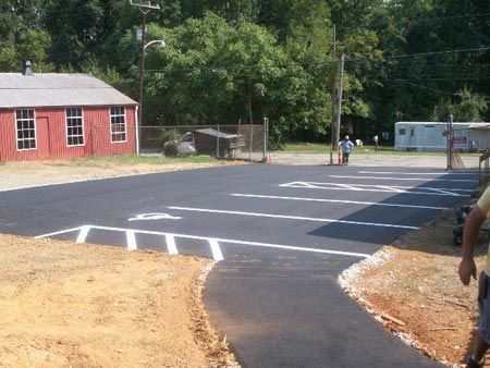After Parking Area Asphalt — Hillsborough, NC — Ace Asphalt