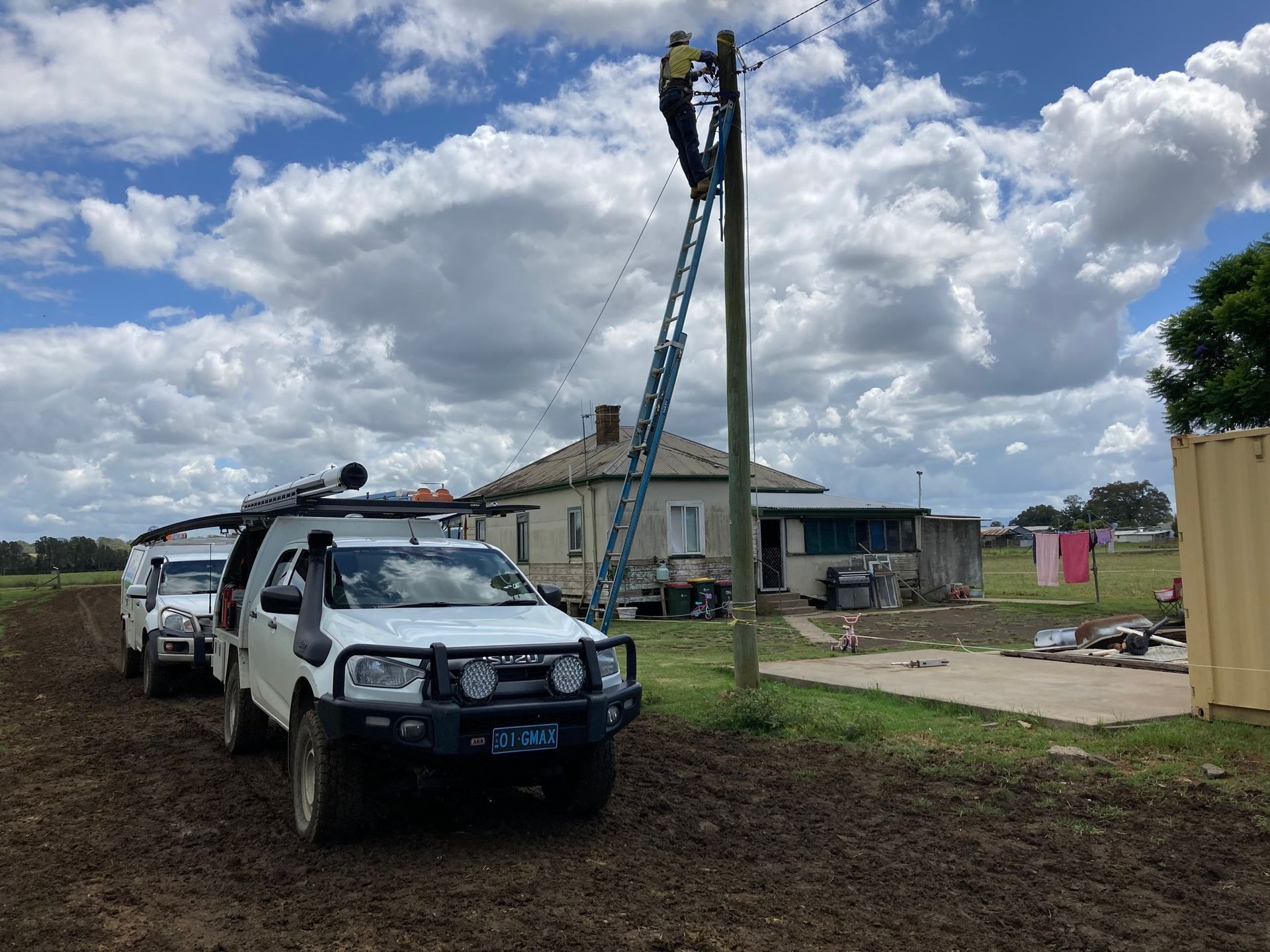 Overhead Connections in Taree Manning Valley Electrical Services