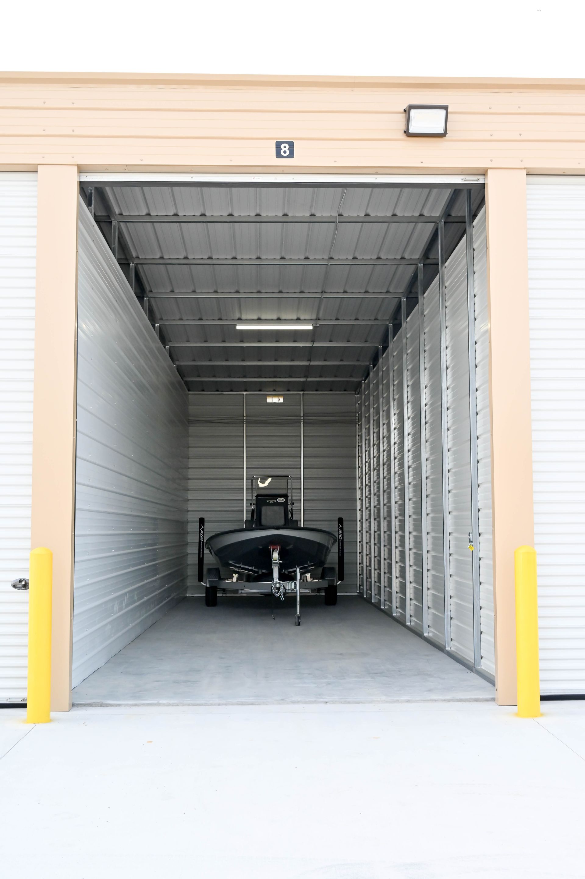 Vaughn's RV and Boat Storage Jackson Tennessee Covered Uncovered