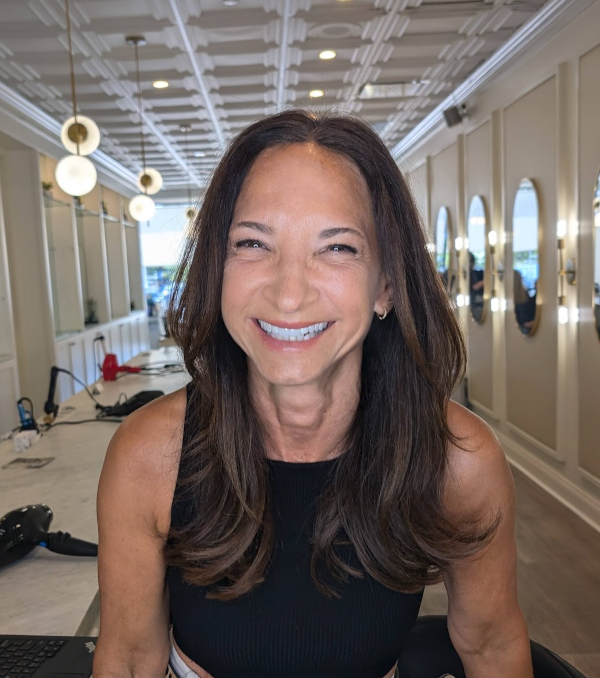 Amy Pal in her salon