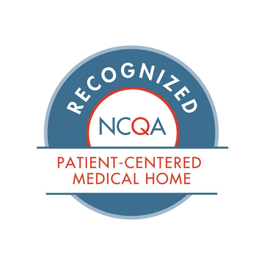 A logo for a patient centered medical home.