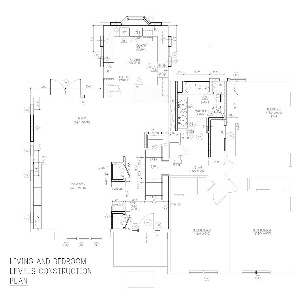 A black and white floor plan of a house.