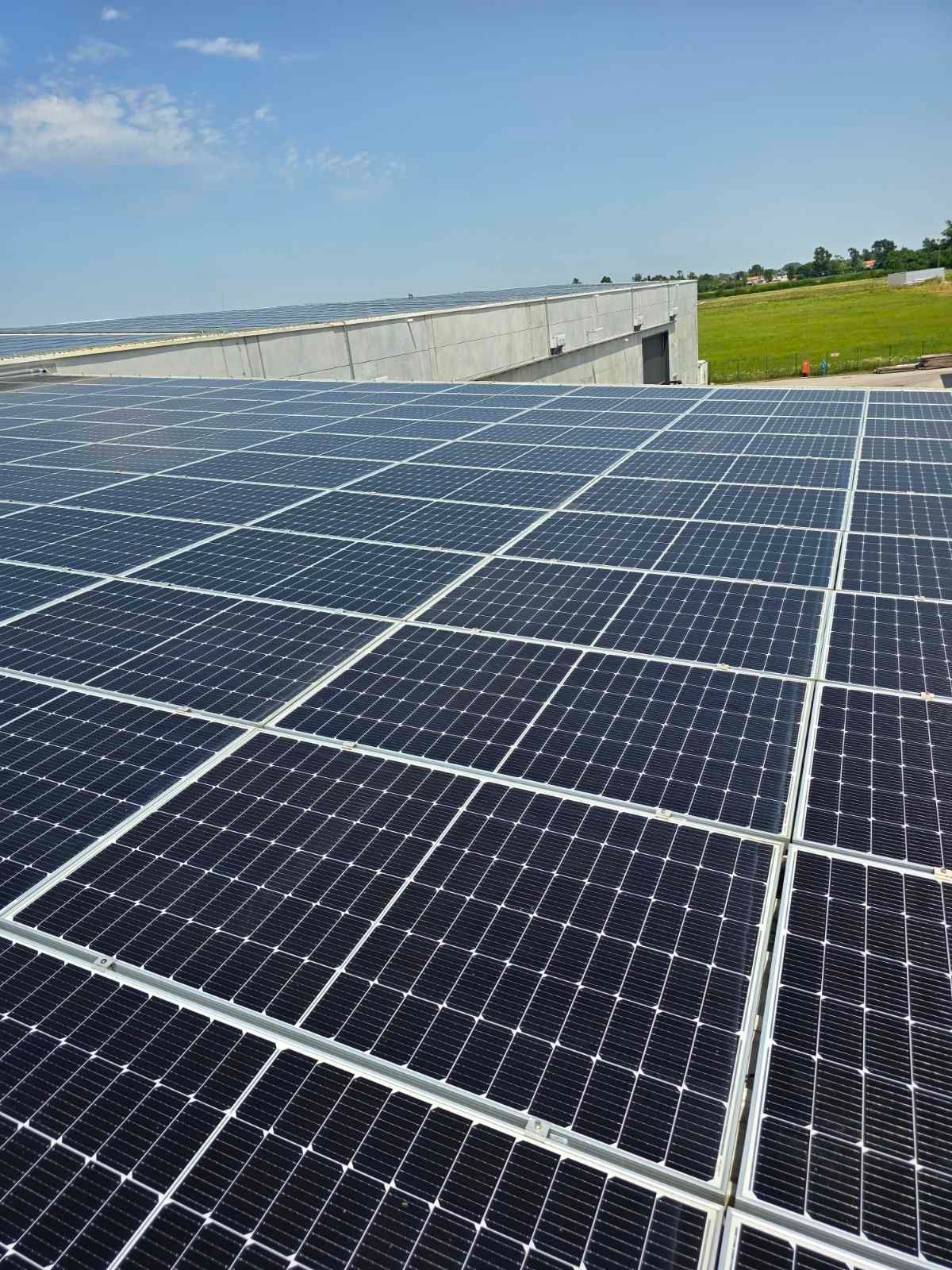 Solarni paneli drvne industrije nakon profesionalnog čišćenja