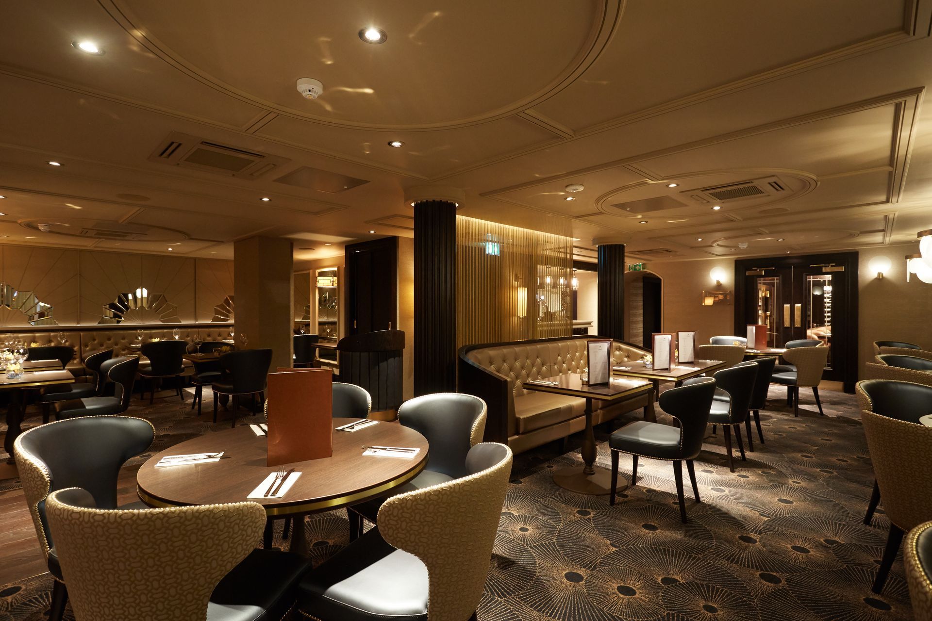 La Dragon exclusive food restaurant in Ayrshire with a luxury Champagne bar and designer restaurant