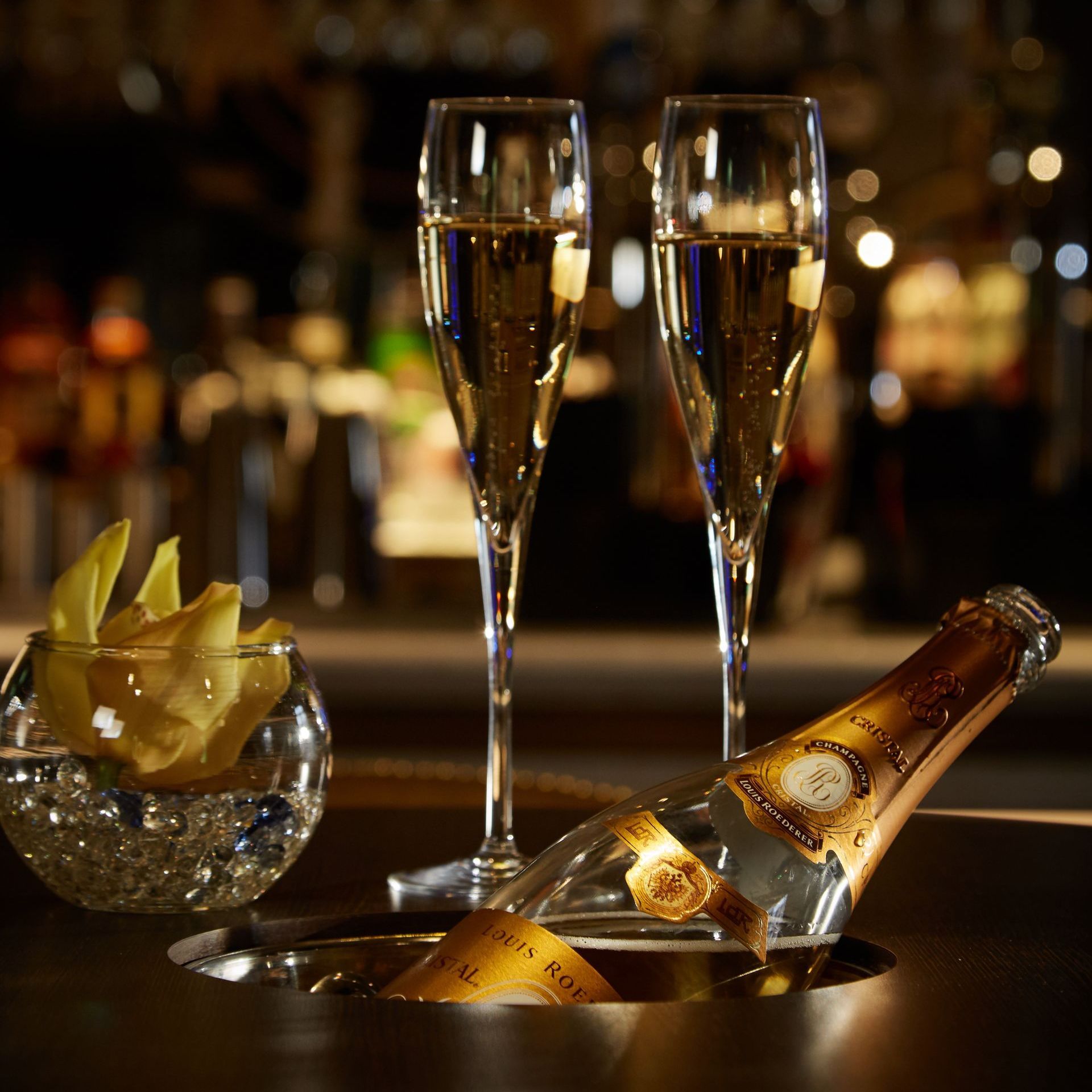 champagne in la dragon