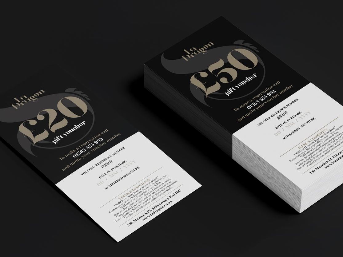vouhcer mockup photo